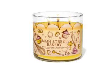 Bath & Body Works Main Street Bakery 3-Wick Candle